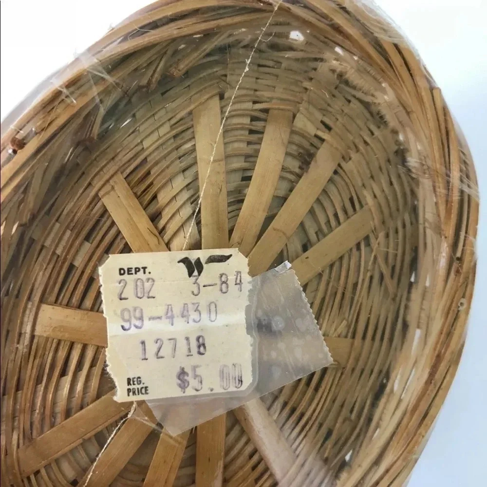 Vintage 1982 Paul Marshall Figural Rabbit Basket‎